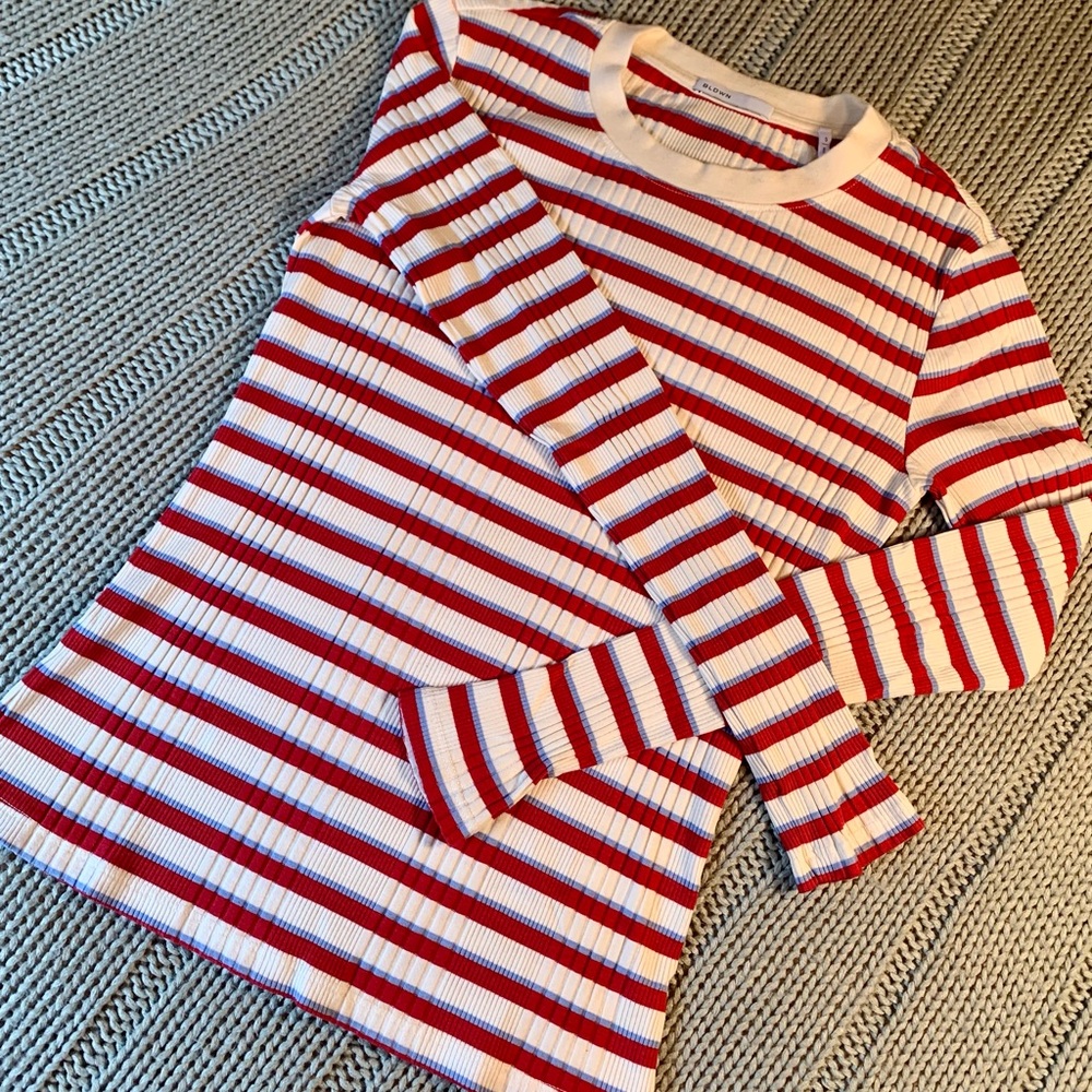 BLDWN lightweight sweater/tee, S, NWT